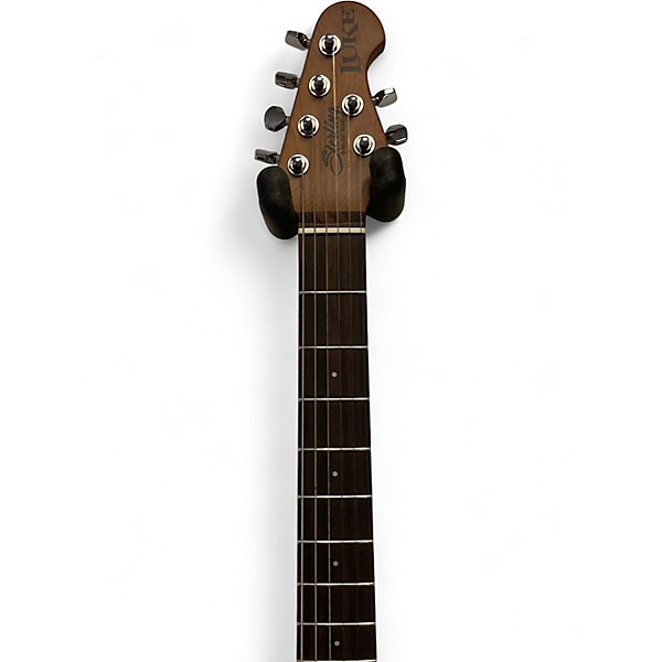 Used Sterling by Music Man LUKE FLAME MAPLE HAZEL BURST Solid Body Electric Guitar