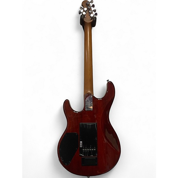 Used Sterling by Music Man LUKE FLAME MAPLE HAZEL BURST Solid Body Electric Guitar