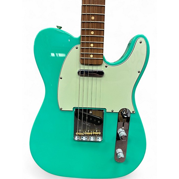 Used Fender Vintera 60s Telecaster Modified Pau Ferro Fingerboard Seafoam Green Solid Body Electric Guitar
