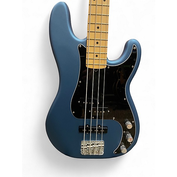 Used Fender American Performer Precision Bass SATIN LAKE PLACID BLUE Electric Bass Guitar