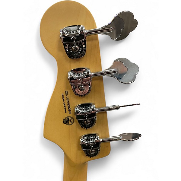 Used Fender American Performer Precision Bass SATIN LAKE PLACID BLUE Electric Bass Guitar