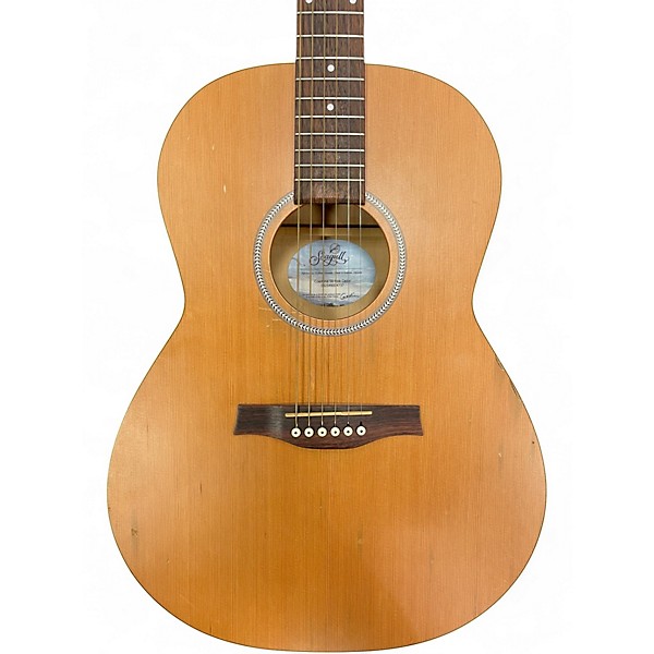 Used Seagull Coastline S6 FOLK CEDAR Natural Acoustic Guitar