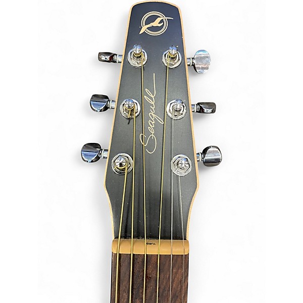 Used Seagull Coastline S6 FOLK CEDAR Natural Acoustic Guitar