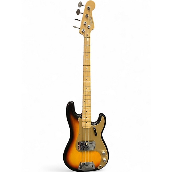 Used Fender 1958 American Vintage Precision Bass Sunburst Electric Bass Guitar