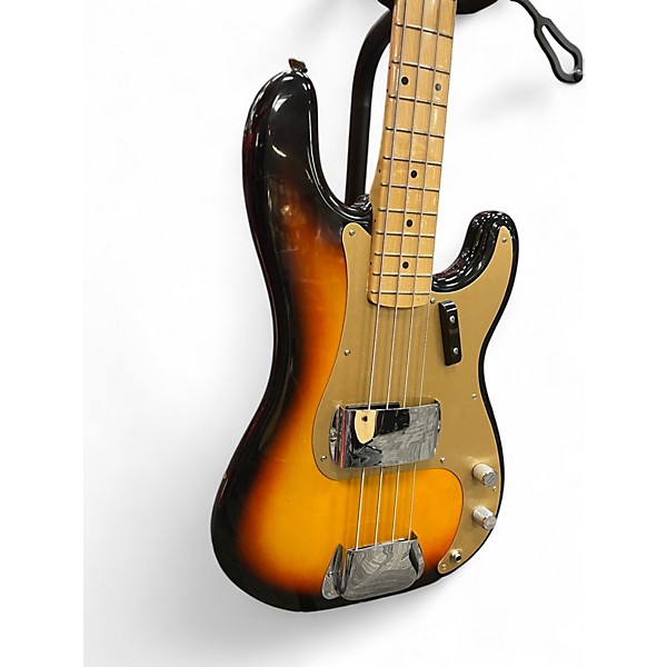 Used Fender 1958 American Vintage Precision Bass Sunburst Electric Bass Guitar