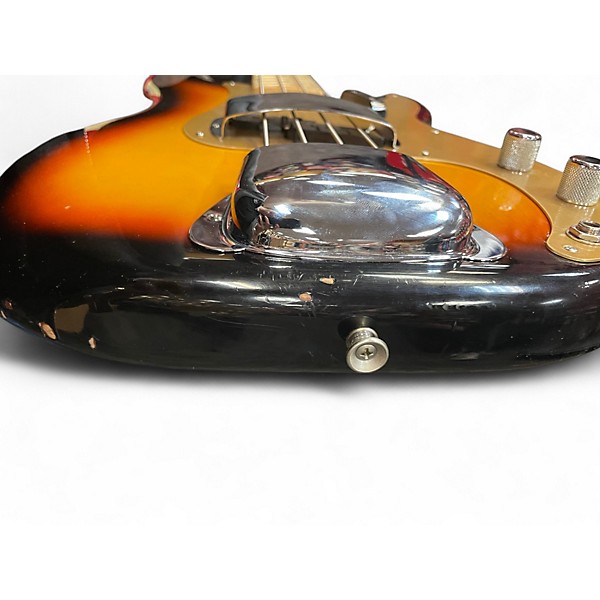 Used Fender 1958 American Vintage Precision Bass Sunburst Electric Bass Guitar