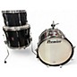 Used Premier 3 Piece Drumkit Black Drum Kit thumbnail