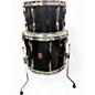 Used Premier 3 Piece Drumkit Black Drum Kit