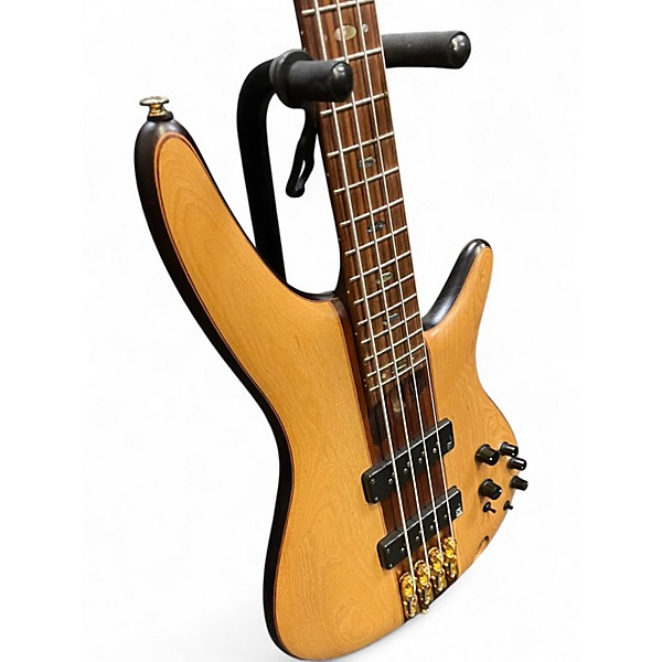 Used Ibanez PREMIUM SR1300 Natural Electric Bass Guitar