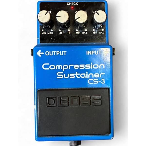 Used BOSS CS3 Compressor Sustainer Effect Pedal