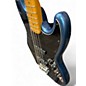 Used Fender 75th Anniversary Commemorative American Jazz Bass Blue Burst Electric Bass Guitar