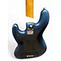 Used Fender 75th Anniversary Commemorative American Jazz Bass Blue Burst Electric Bass Guitar