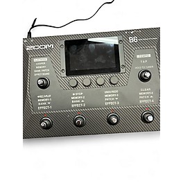 Used Zoom B6 MULTI EFFECTS PROCESSOR Effect Pedal Package