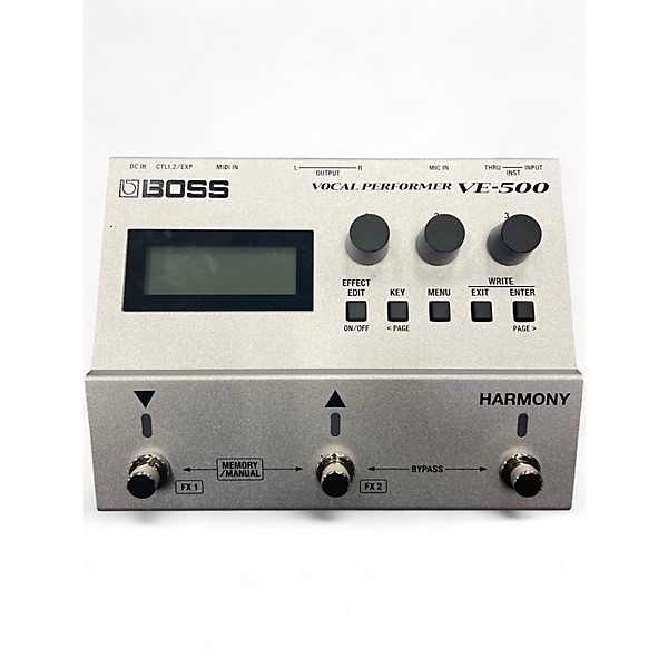 Used BOSS VE500 Vocal Performer Vocal Processor