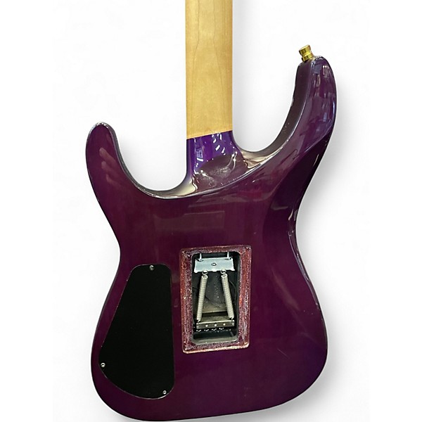Used Jackson SL2Q Pro Series Soloist PURPLE PHAZE Solid Body Electric Guitar