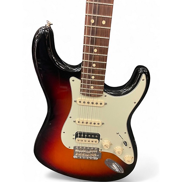 Used 2013 Fender USA Pro Stratocaster HSS 3 Color Sunburst Solid Body Electric Guitar