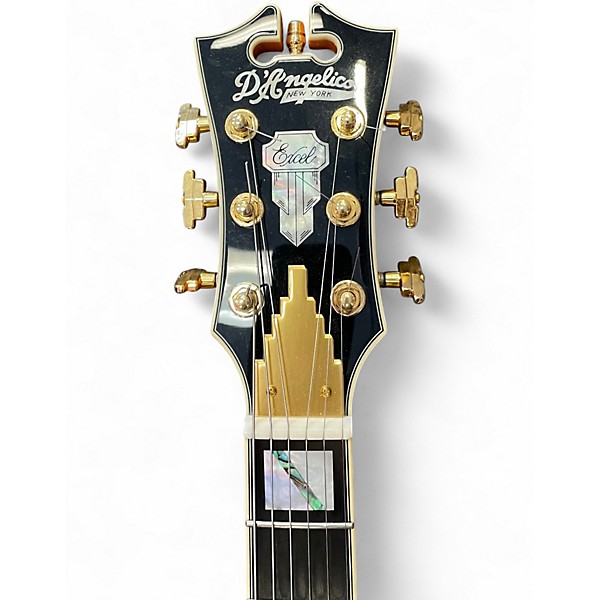 Used D'Angelico EXCEL MINI DC Amber Hollow Body Electric Guitar