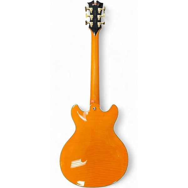 Used D'Angelico EXCEL MINI DC Amber Hollow Body Electric Guitar