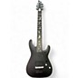 Used Schecter Guitar Research Damien Platinum Black Solid Body Electric Guitar thumbnail
