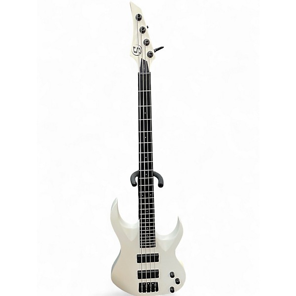 Used S By Solar AB4.4W MATTE WHITE Electric Bass Guitar