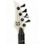 Used S By Solar AB4.4W MATTE WHITE Electric Bass Guitar