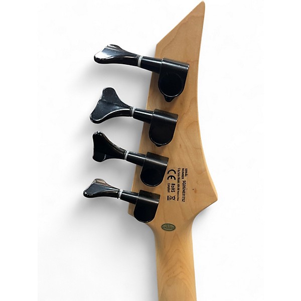 Used S By Solar AB4.4W MATTE WHITE Electric Bass Guitar