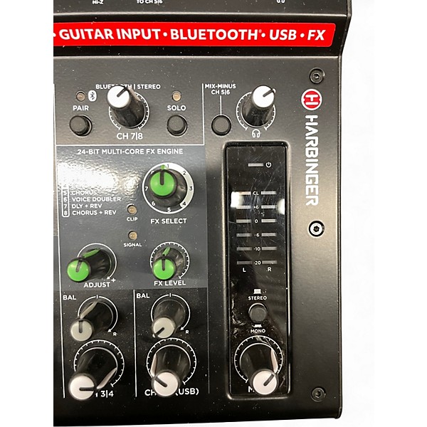 Used Harbinger LX8 Unpowered Mixer
