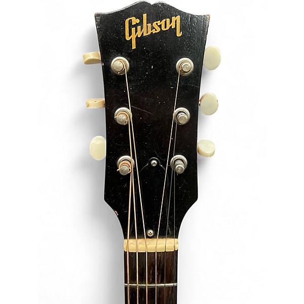 Vintage 1966 Gibson LG-0 Natural Acoustic Guitar