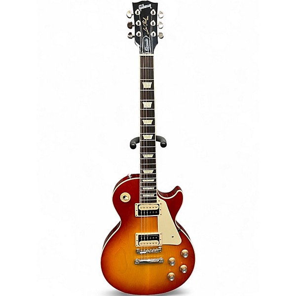 Used Gibson Les Paul Classic Cherry Sunburst Solid Body Electric Guitar
