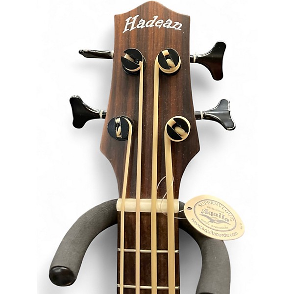 Used Hadean UkeBass Natural Ukulele