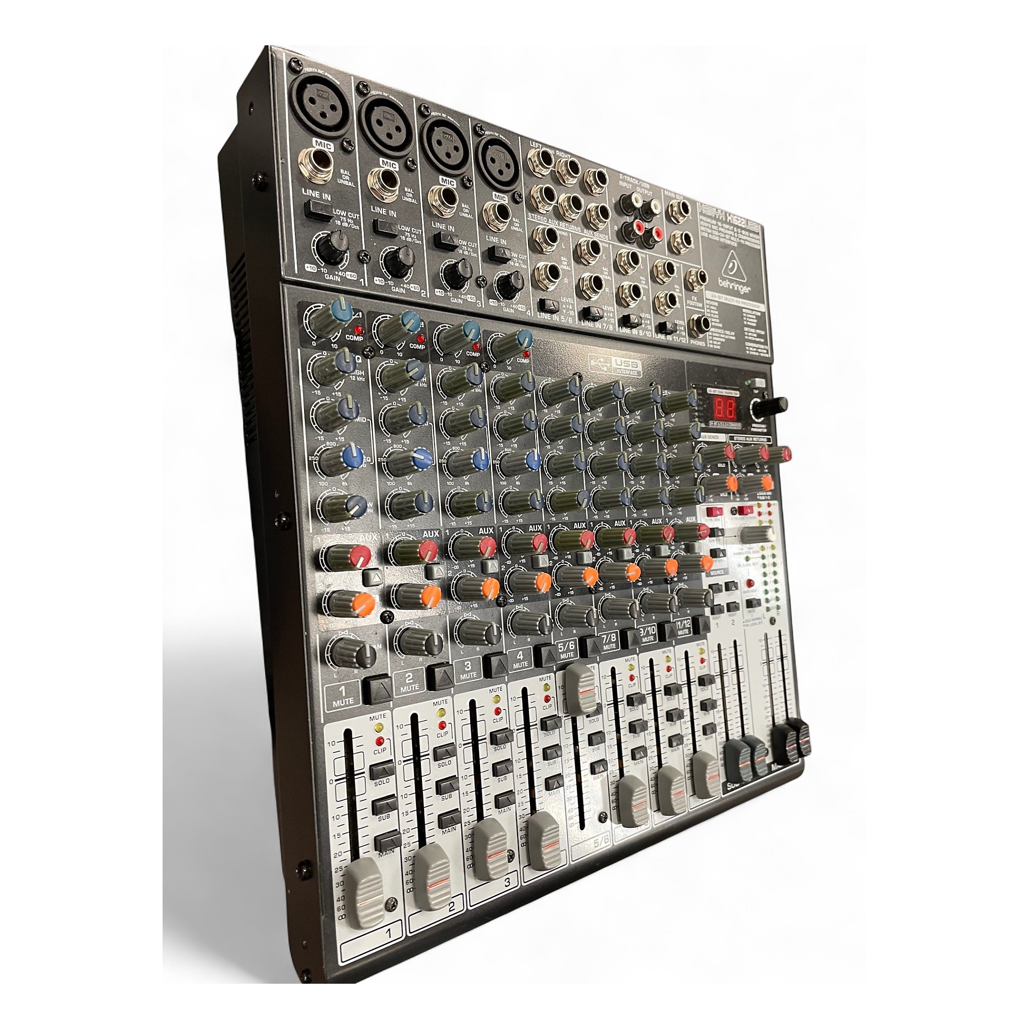Used Behringer Xenyx X1622USB Unpowered Mixer | Guitar Center
