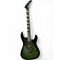 Used Jackson Dinky JS20 Transparent Green Solid Body Electric Guitar thumbnail