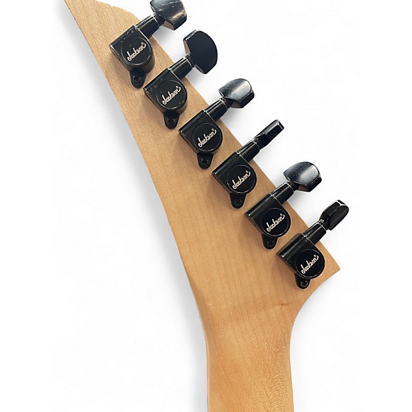 Used Jackson Dinky JS20 Transparent Green Solid Body Electric Guitar