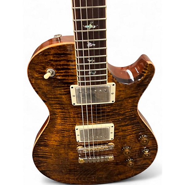 Used PRS Mccarty 594 Singlecut Yellow Tiger Solid Body Electric Guitar