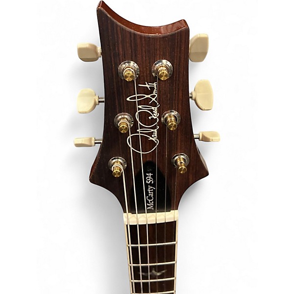Used PRS Mccarty 594 Singlecut Yellow Tiger Solid Body Electric Guitar