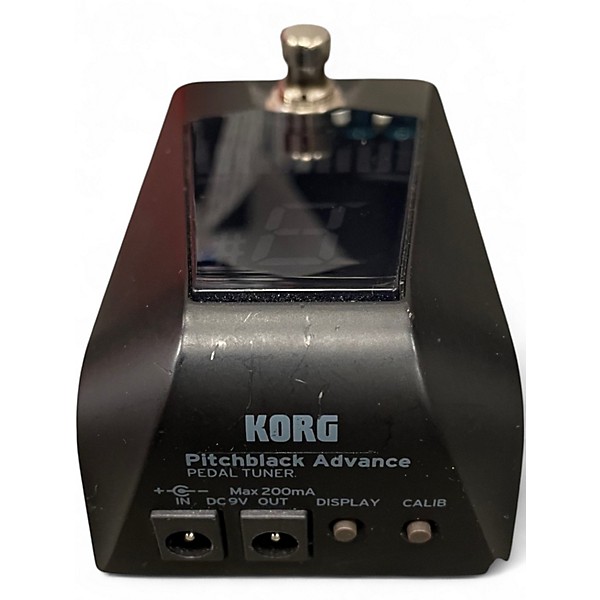 Used KORG PB01 Pitchblack Chromatic Tuner Pedal