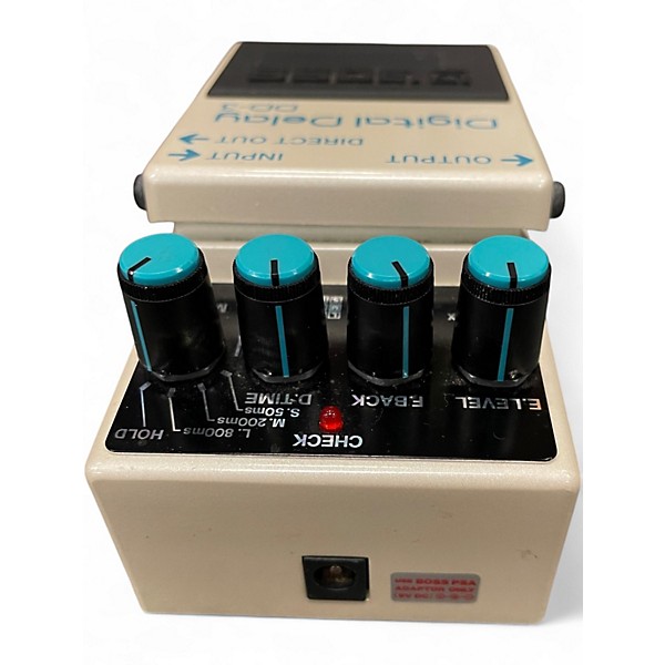 Used BOSS DD3 Digital Delay Effect Pedal