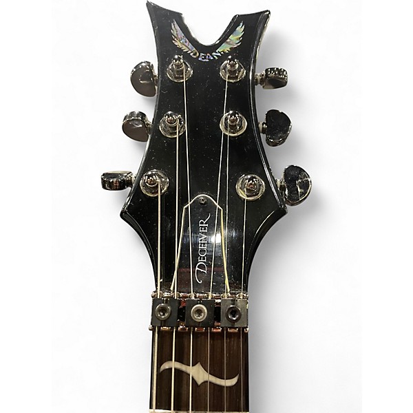 Used Dean Deceiver black Solid Body Electric Guitar