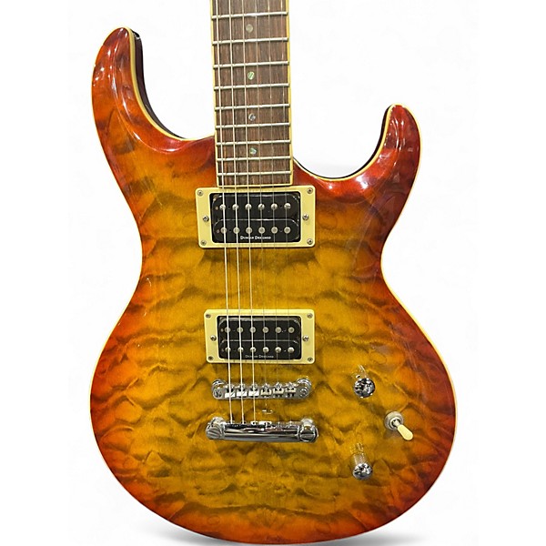 Used Greg Bennett Design by Samick UM 3 2 Tone Sunburst Solid Body Electric Guitar