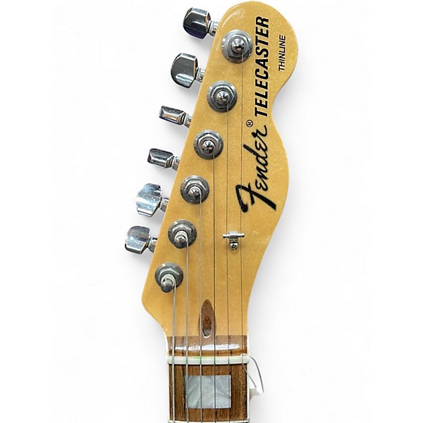 Used Fender Telecaster Thinline Super Deluxe Orange Hollow Body Electric Guitar