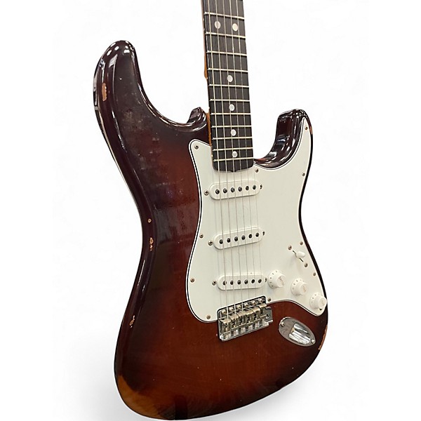 Used 2023 Fender Custom Shop Empire 67 Strat Relic Violin Burst Solid Body Electric Guitar