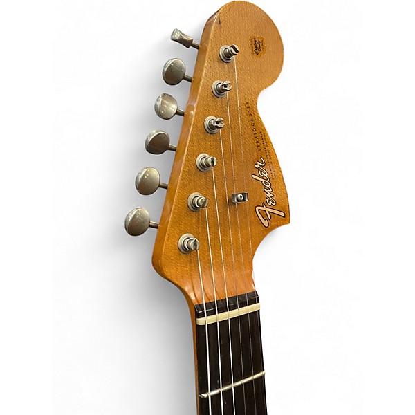 Used 2023 Fender Custom Shop Empire 67 Strat Relic Violin Burst Solid Body Electric Guitar