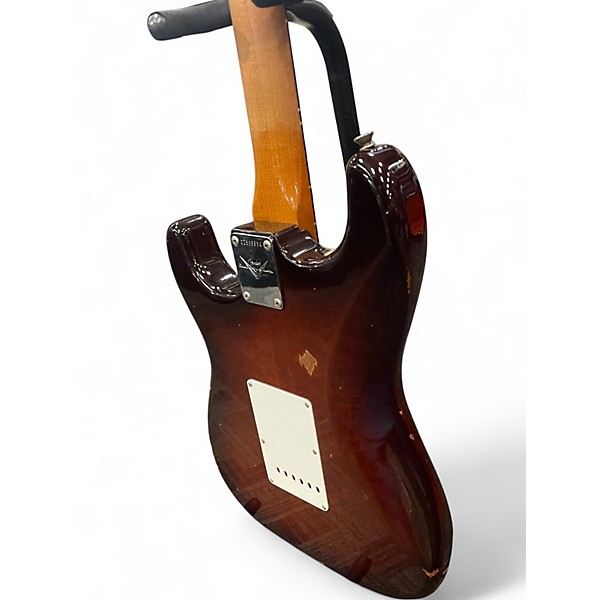 Used 2023 Fender Custom Shop Empire 67 Strat Relic Violin Burst Solid Body Electric Guitar