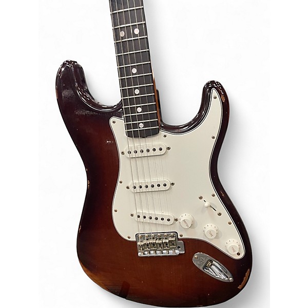 Used 2023 Fender Custom Shop Empire 67 Strat Relic Violin Burst Solid Body Electric Guitar