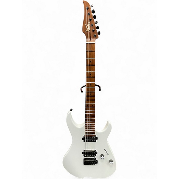 Used Vola OZ 24 RV SRM White Solid Body Electric Guitar