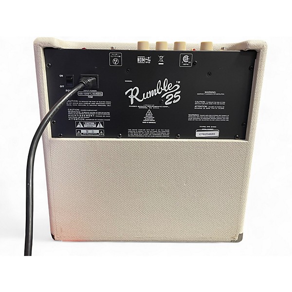 Used Fender Rumble 25 25W 1x10 Bass Combo Amp