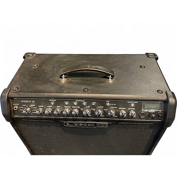 Used Line 6 Spider IV 75W 1x12 Guitar Combo Amp