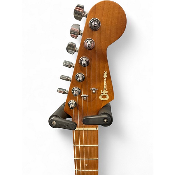 Used Charvel Pro-Mod DK24 HH 2PT CM Matte Blue Frost Solid Body Electric Guitar