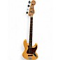 Used Fender Player Jazz Bass Natural Electric Bass Guitar thumbnail