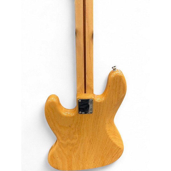 Used Fender Player Jazz Bass Natural Electric Bass Guitar
